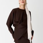 Блуза "Еас", цвет коричневый, из категории «Блузки» — женская одежда SABR Store
