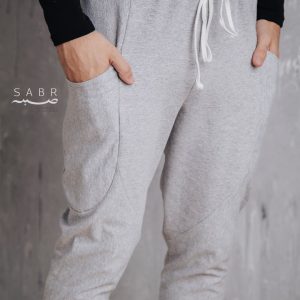 Брюки с карманами, серый