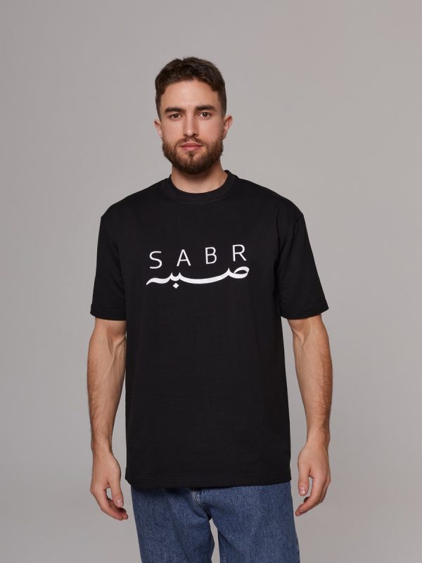 Футболка мужская,”SABR”(бол) черный