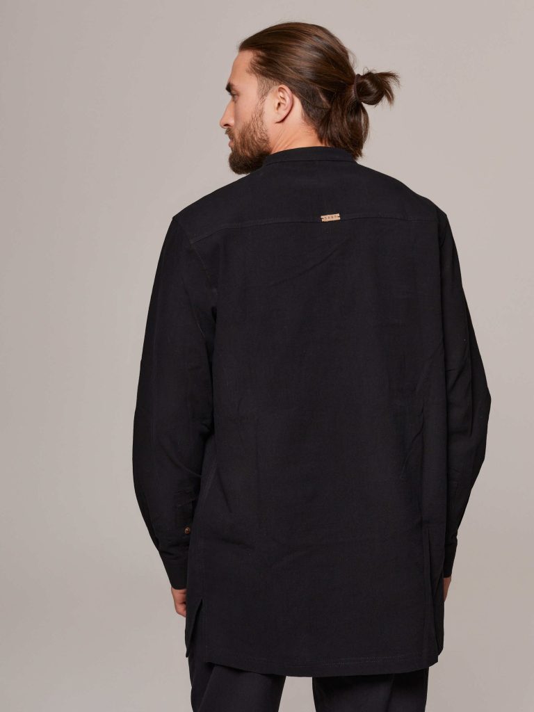 Рубашка мужская-камис «PAK», черный