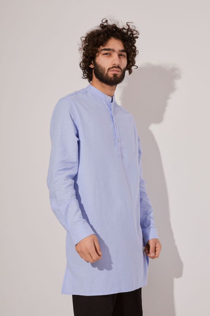 Рубашка мужская-камис, лед