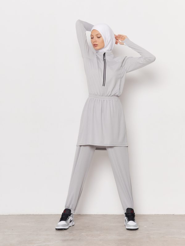 Спортивный костюм "Pantera", серый