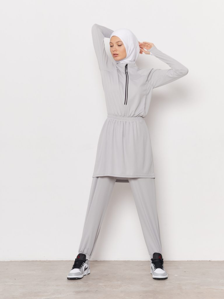 Спортивный костюм "Pantera", серый