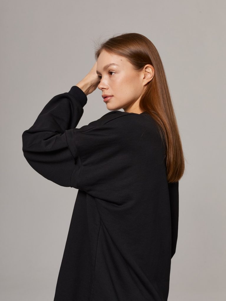 YARATU Свитшот "Habibi черный", черный