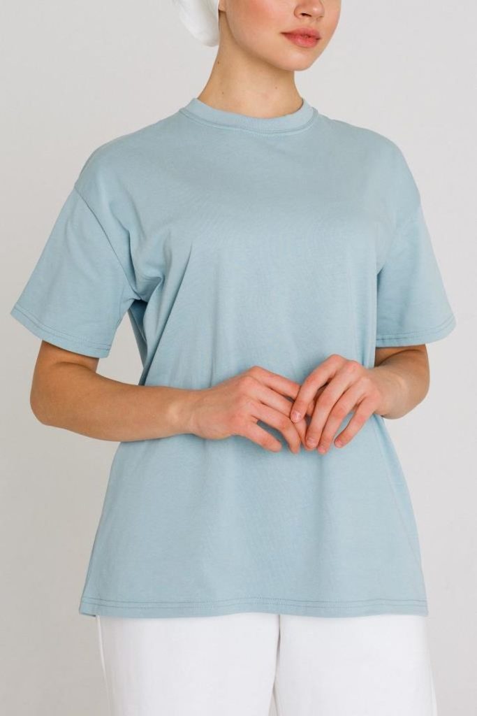 Футболка «Nicol», снежная мята