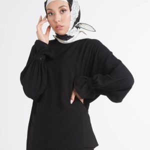 Блузка «Nature», черный