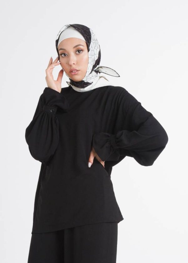 Блузка «Nature», черный