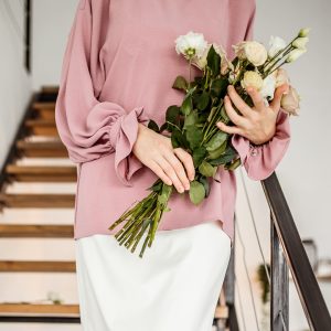 Блузка «Nature», сухая роза