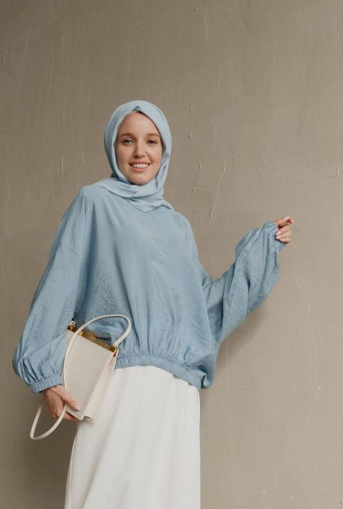 Блузка «Isabel», прозрачная вода