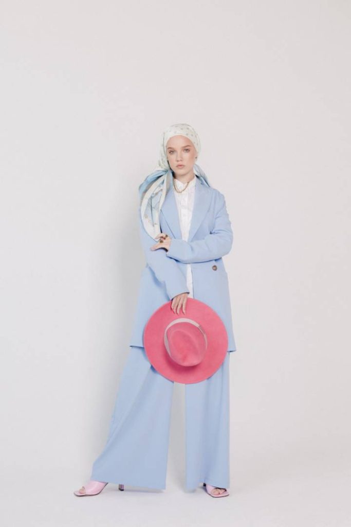 Брюки «Ano», голубая даль