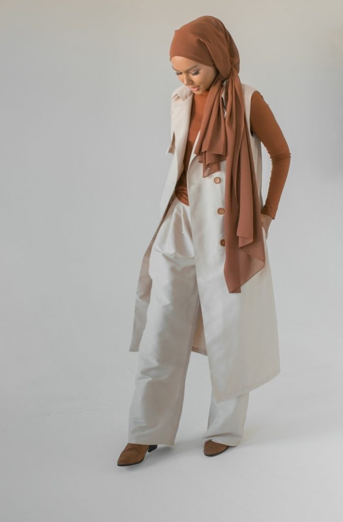 Брюки «Blanch», бежевые