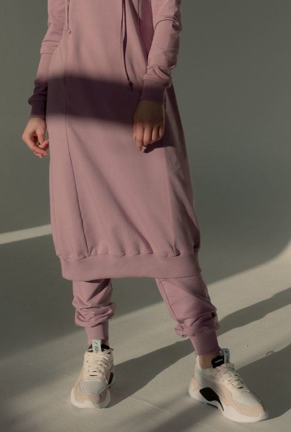 Брюки «Amaya», дымчатая орхидея