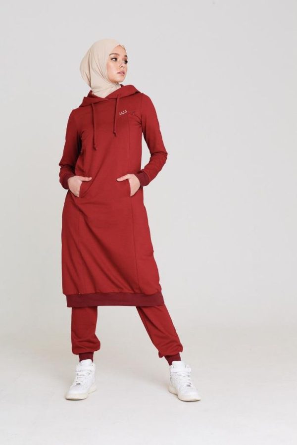 Брюки «Amaya», бордо