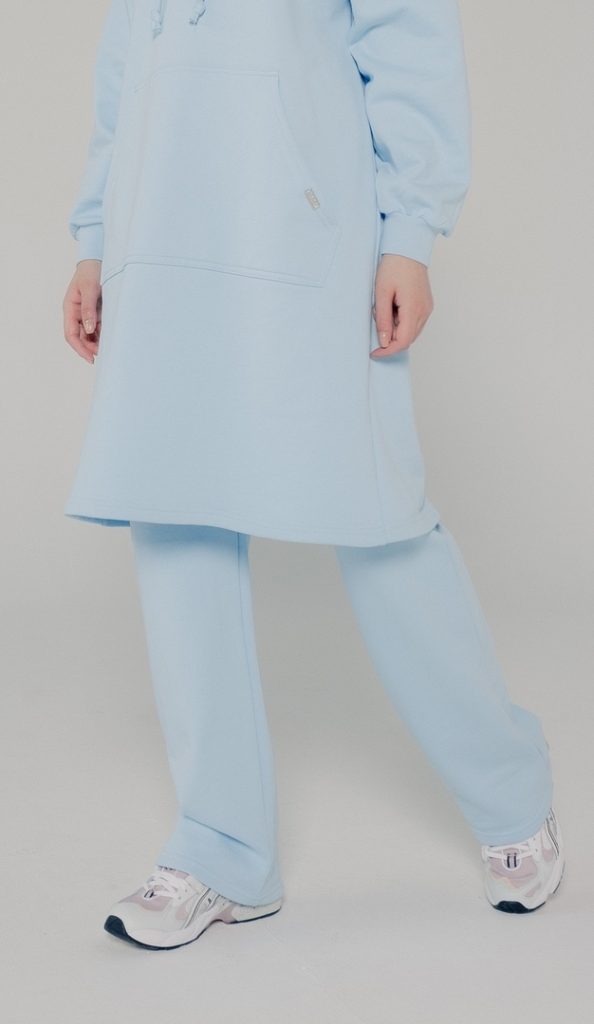 Брюки «Una», небесный