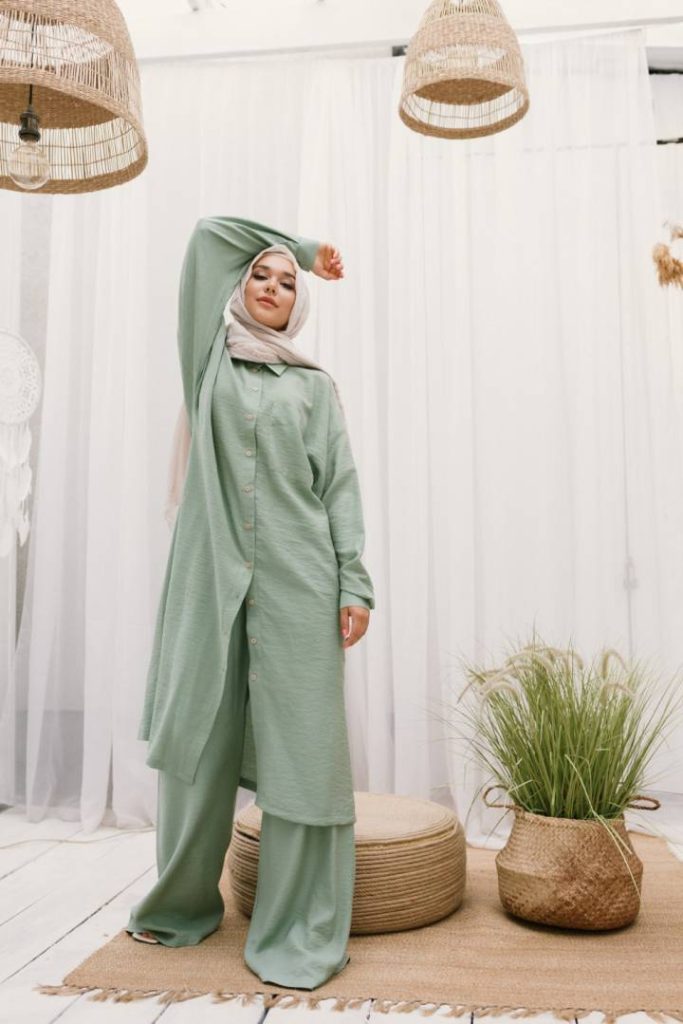 Брюки «Lilit», зеленый нефрит