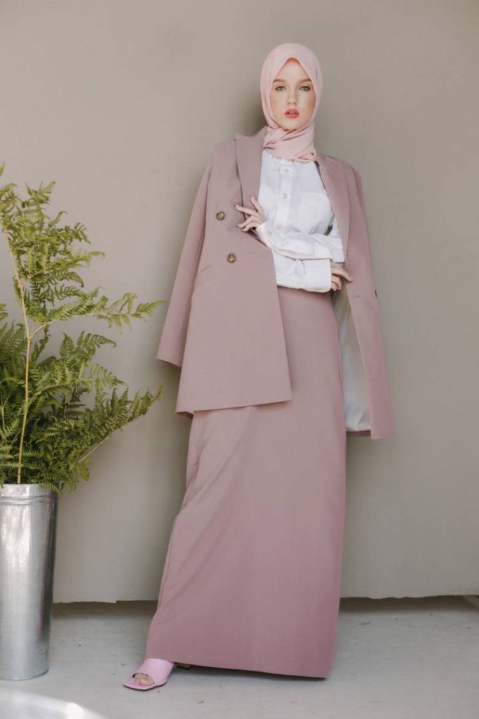 Жакет «Ano», пепел розы