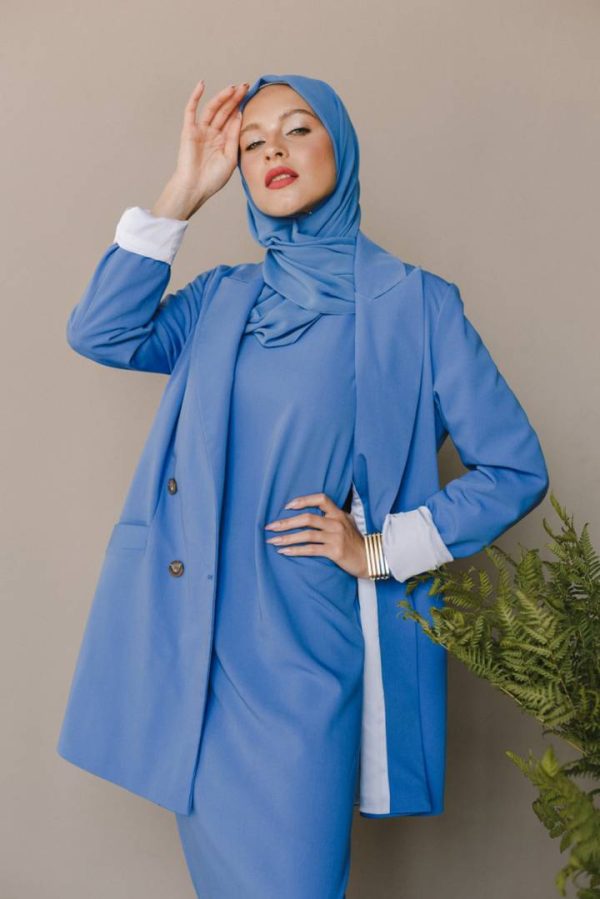 Жакет «Ano», синяя буря