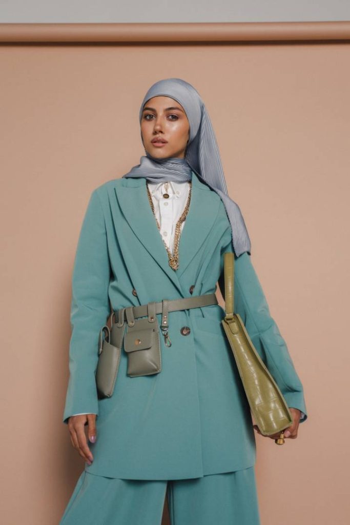 Жакет «Ano», зеленый залив