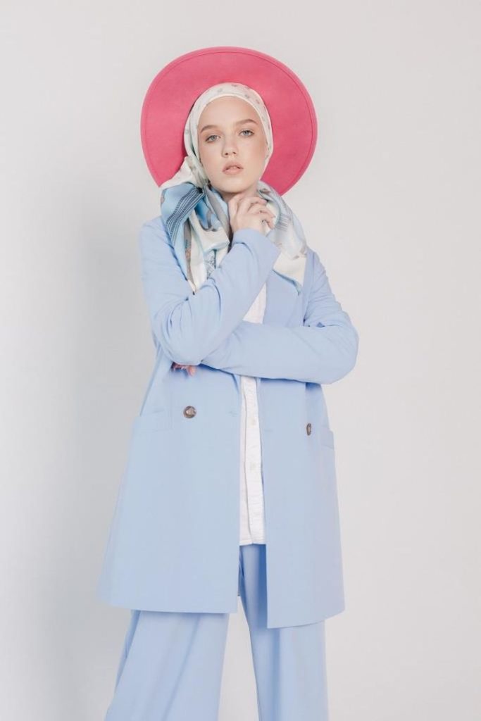 Жакет «Ano», голубая даль