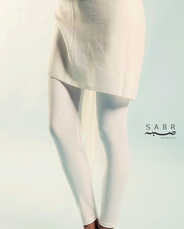 Леггинсы, белый