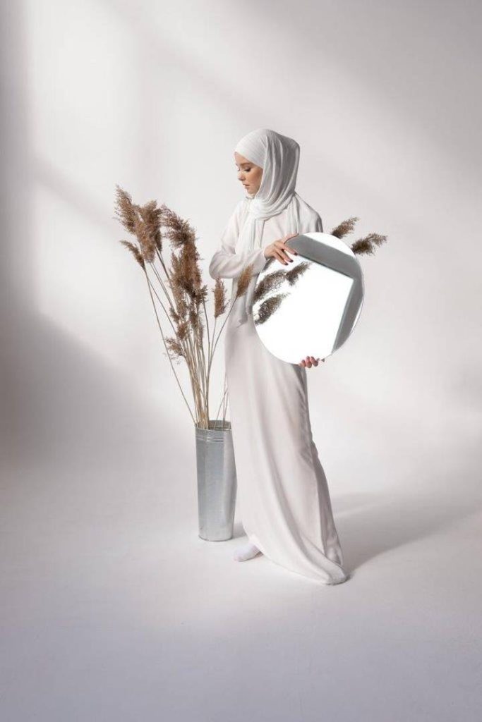 Платье штапель, белый