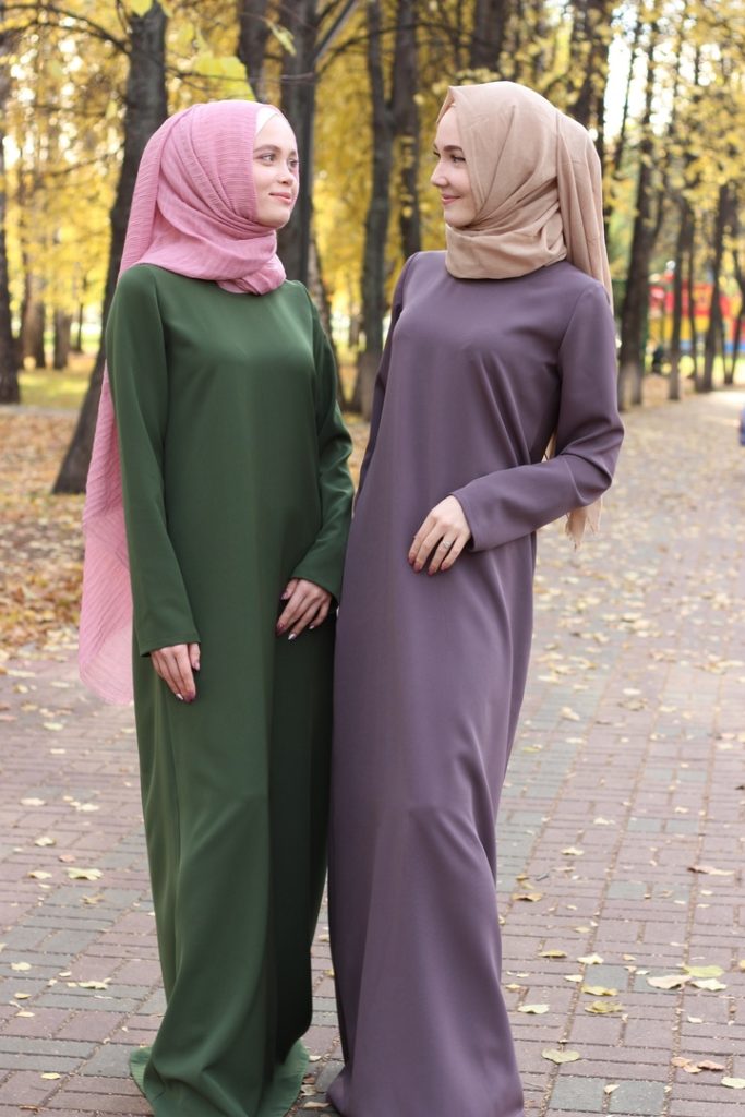 Платье «Colorful», баклажан