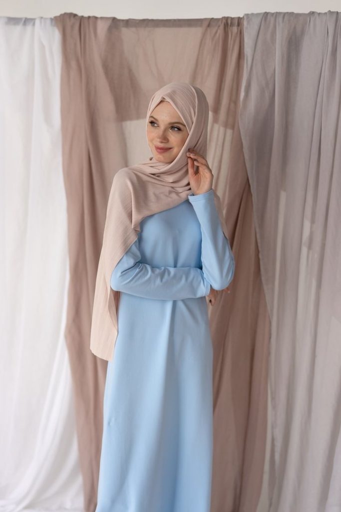 Платье «Ally», небесный