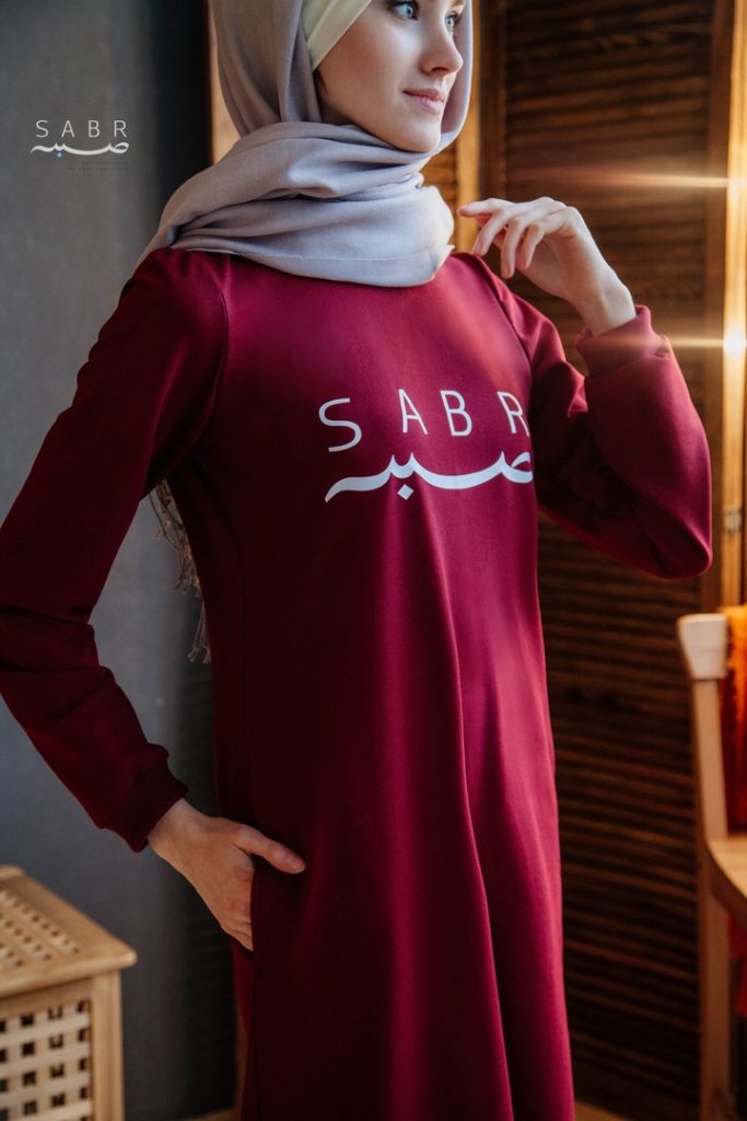 Платье «Sportif», бордо