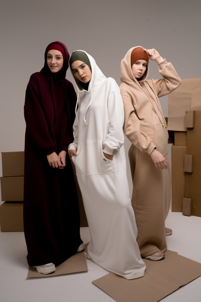 Платье «Una» с начесом, вишня