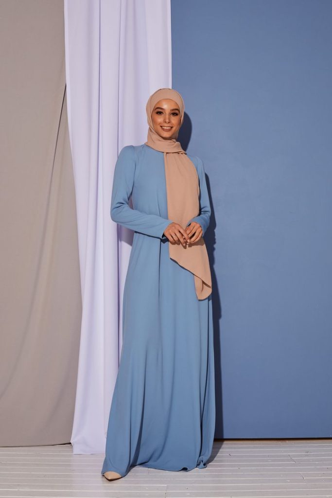 Платье «See», синяя вечность