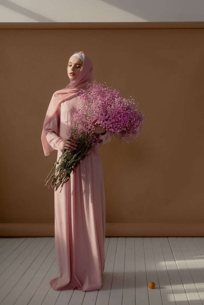 Платье «Salma» розовое