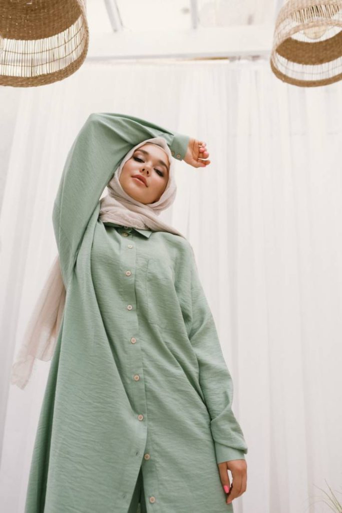 Туника «Lilit», зеленый нефрит