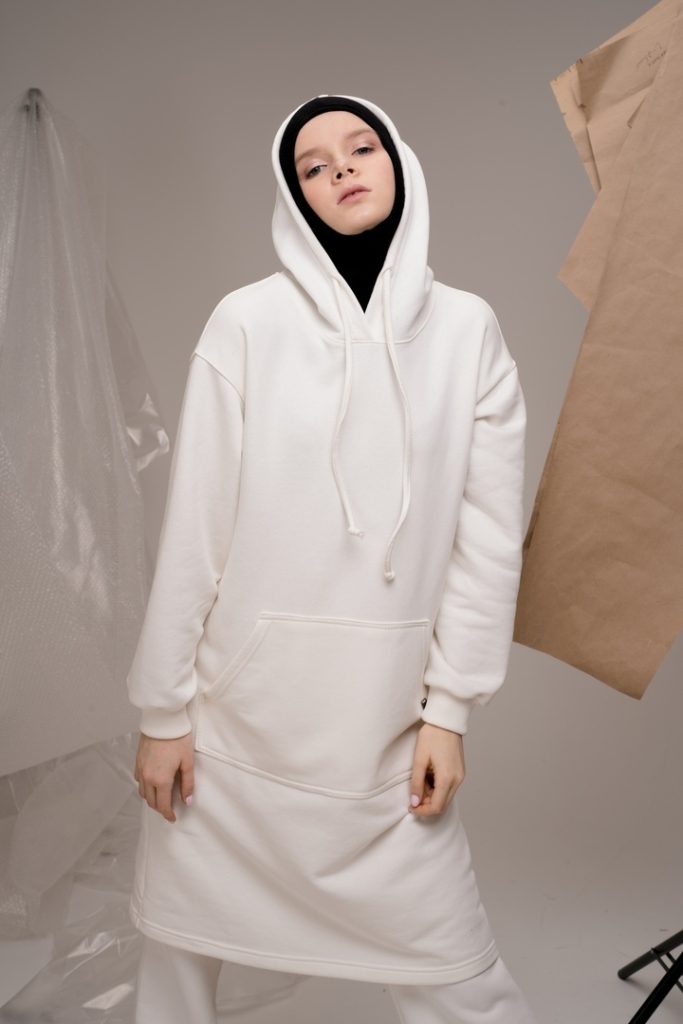 Туника «Union», бежевая иллюзия без капюшона