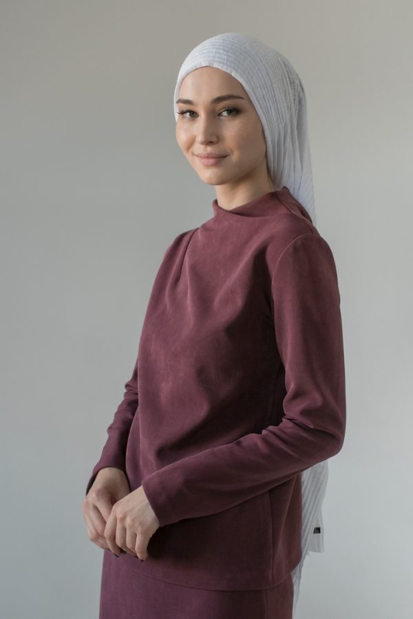 Кофта «Dalia», баклажан