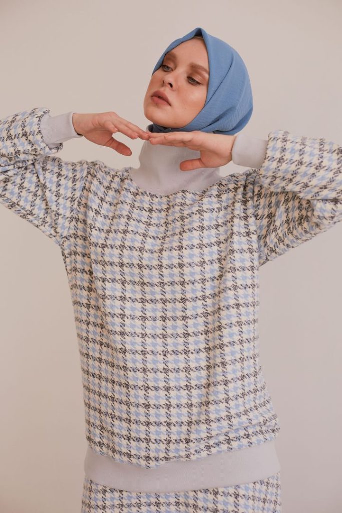 Толстовка «Verde», голубой