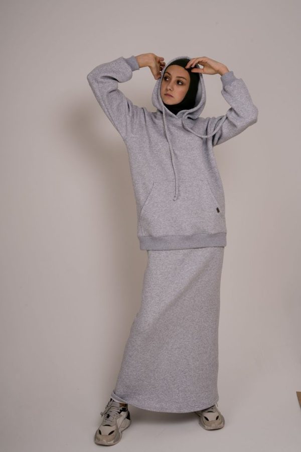 Юбка «Una», серый