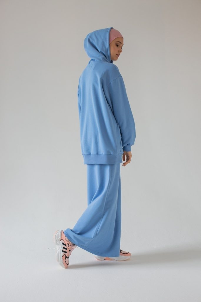 Юбка «Una», васильковый