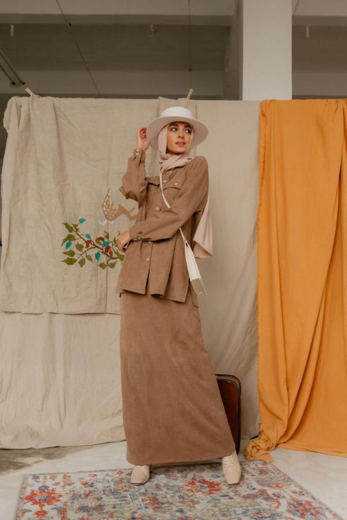 Юбка «Mist», миндаль