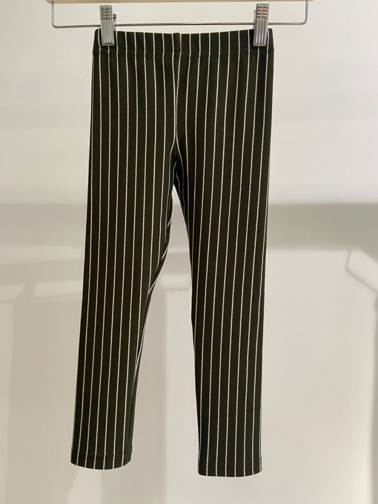 Детские лосины «Marine», хаки полоска