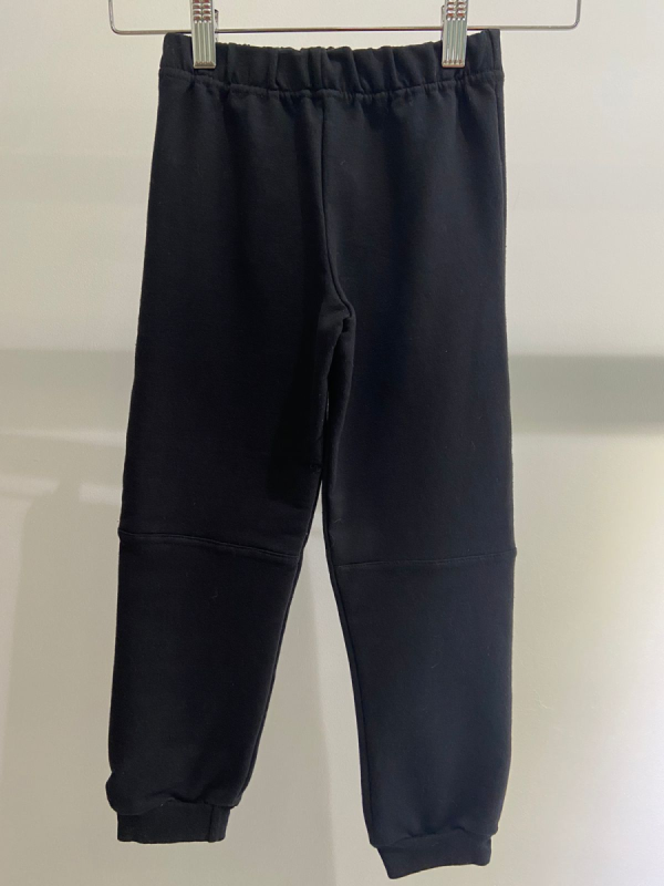 Брюки детские, черный футер 2 нитка