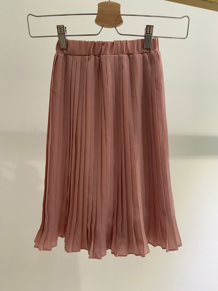 Юбка детская «Плиссе», пион