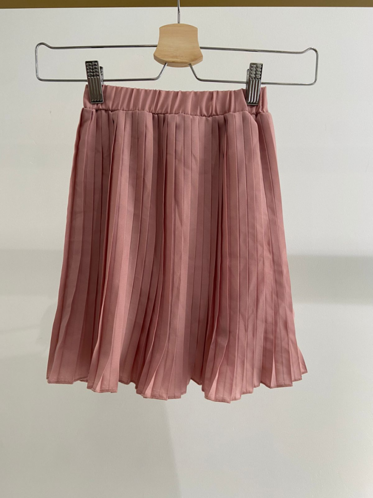 Юбка детская «Плиссе», пион