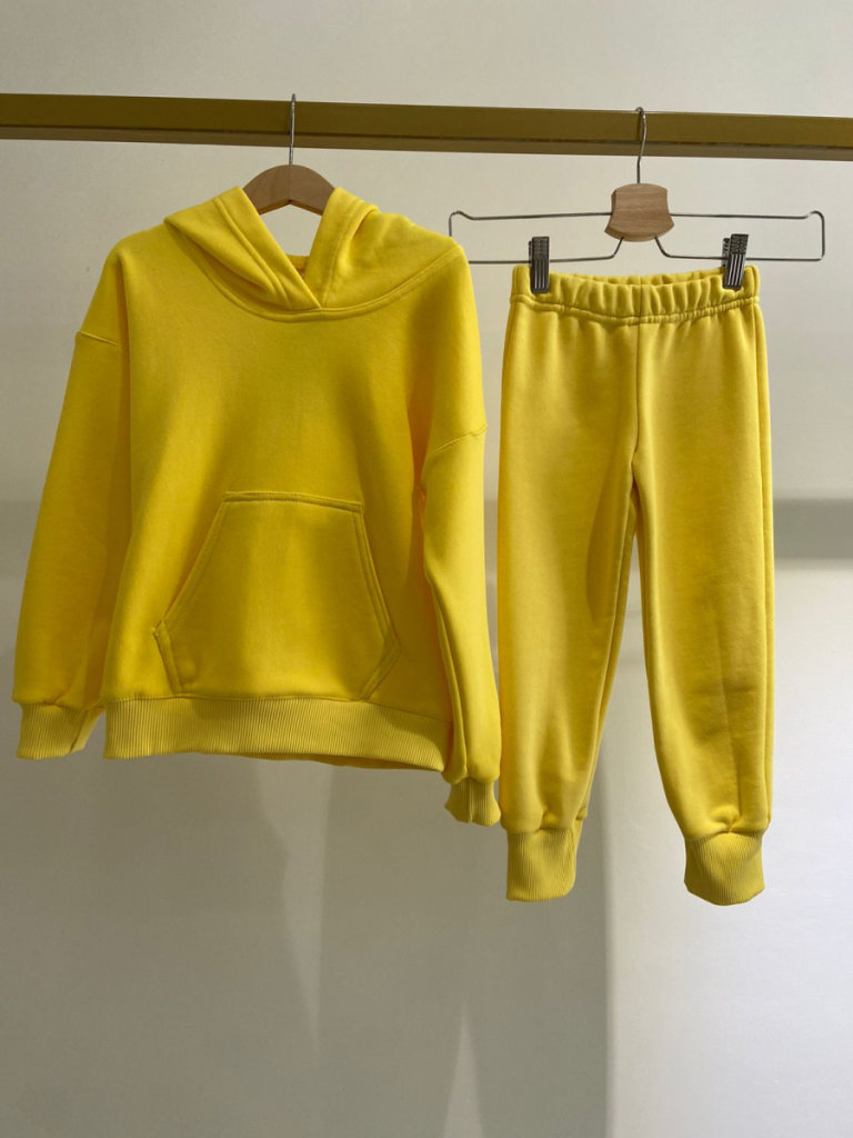 Детский костюм «Mint», банановый