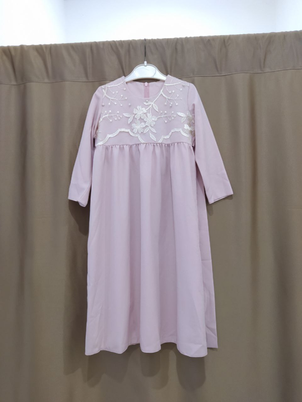 Детское нарядное платье «Rosalie», розовый