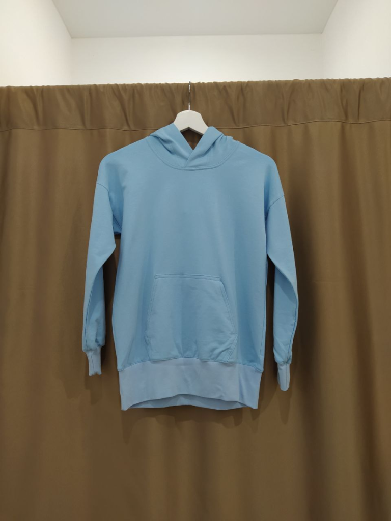 Детский худи «Union», голубой 2 нитка